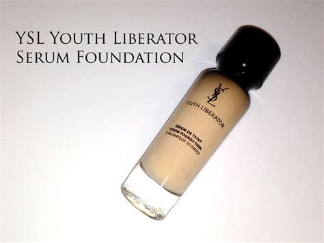 yves saint laurent liberator serum foundation|youth liberator foundation reviews.